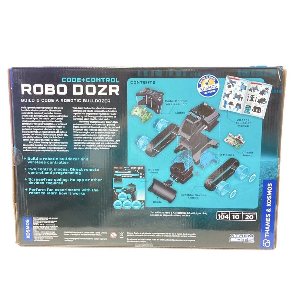 Thames & Kosmos Code+Control Robo Dozr Engineering & Robotics Kit - Picture 2 of 2